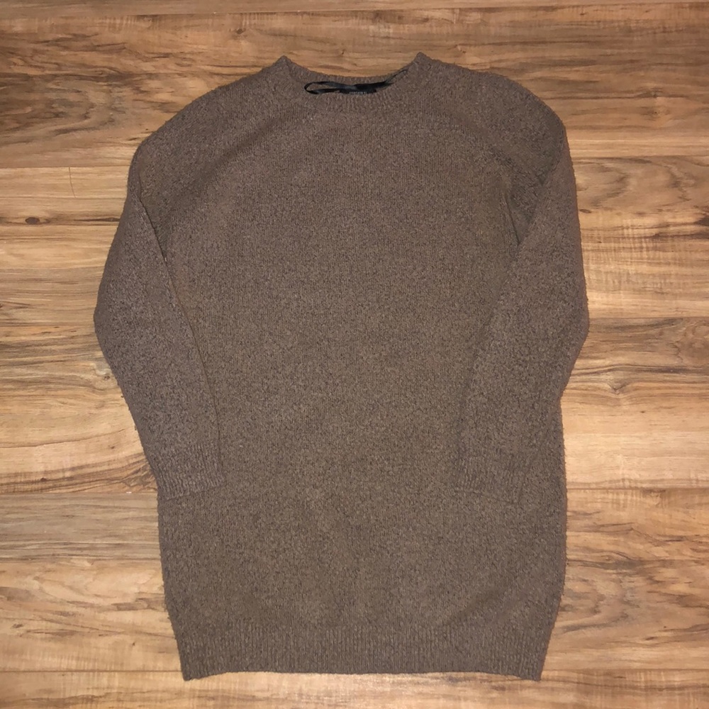 Tan sweater!